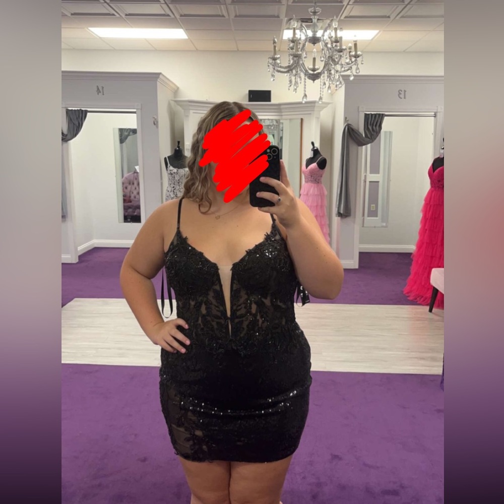 Black JVN Homecoming Dress! Worn ONCE